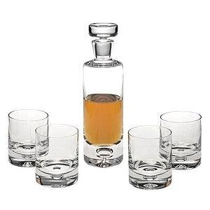 Engraved Crystal Galaxy Bubble Decanter Set - Item 338-5 engraved  Quality Glass Engraving 