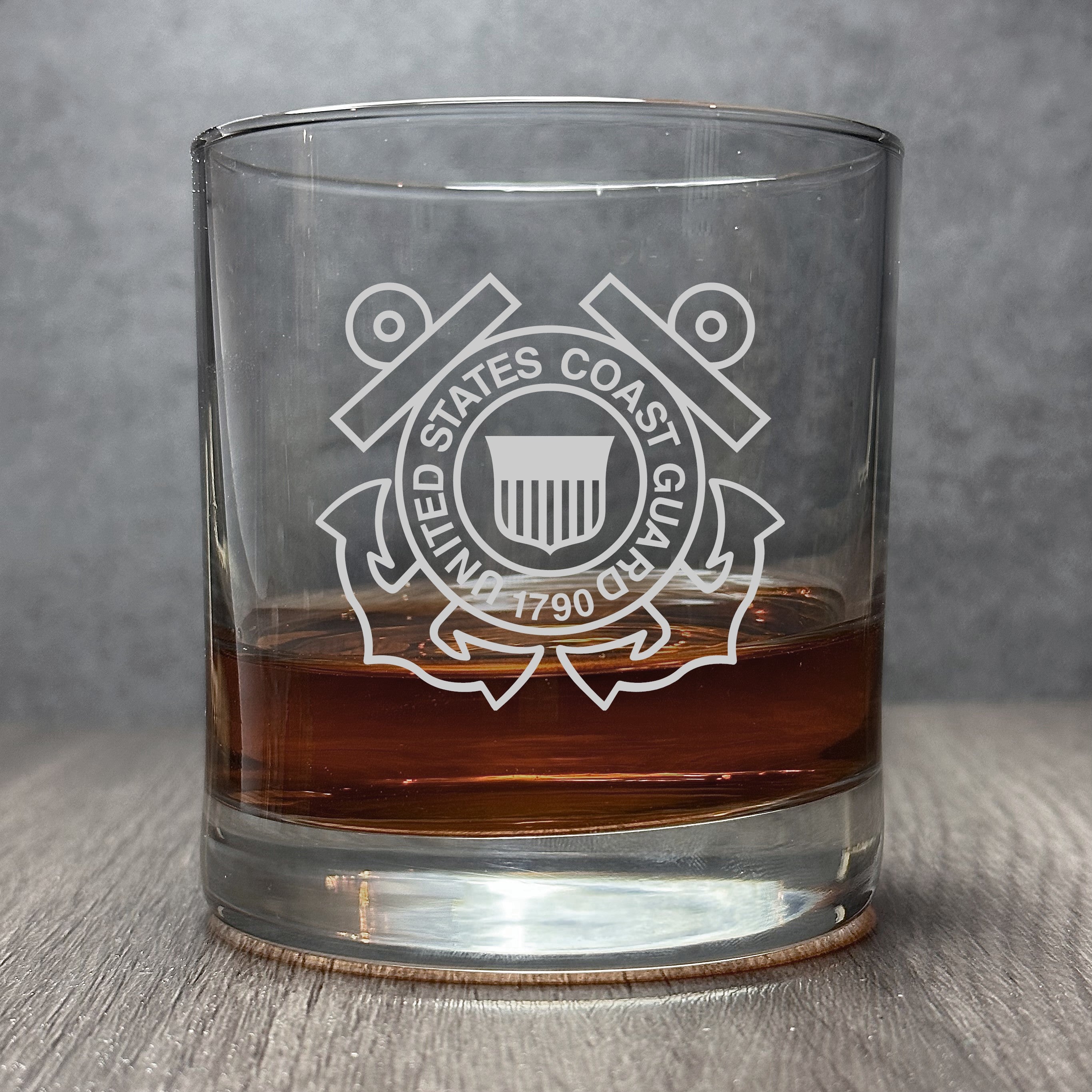 US Flag Rocks Glass - 11oz