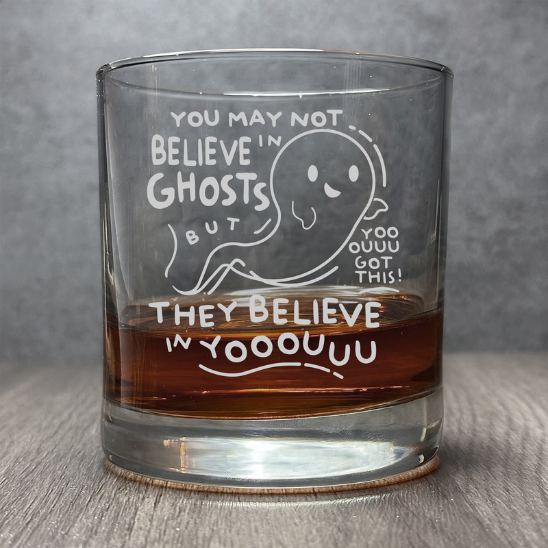 But You Got This - Funny Positive Ghost Quote 11 oz Cocktail Glass